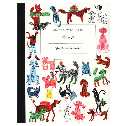 Mr. Boddington's Studio Composition Notebook | Doggies | $22