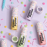 Poppy & Pout Lip Balm | Pink Birthday Confetti Cake | $12