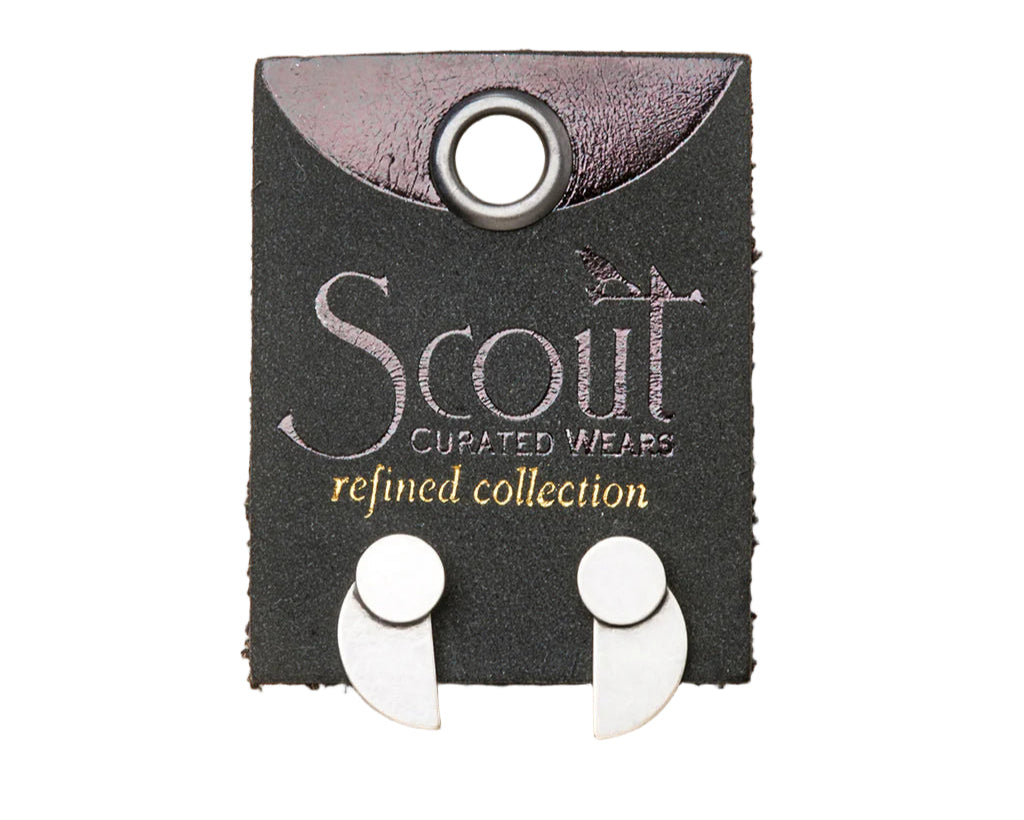 Silver Eclipse Stud | $24