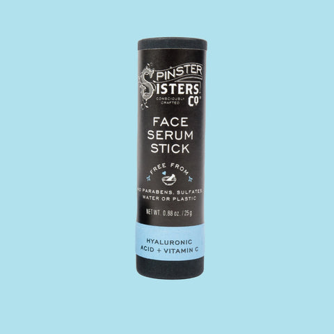 Spinsters Sisters Co. Face Serum Stick | Hyaluronic Acid + Vitamin C | $20