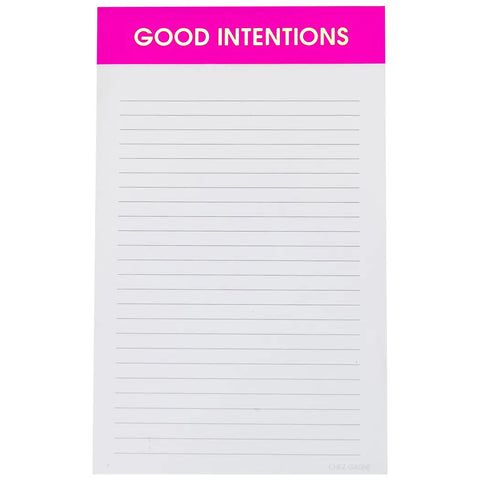 Chez Gagne' Notepad | Good Intentions | $12