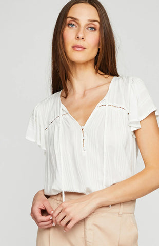 Gentle Fawn Grace Top | White | $88