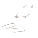 Silver Stud Trio Silver | $26