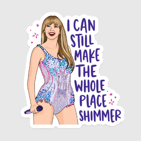 Brittany Paige Viny Sticker | Tay Shimmer | $4.50