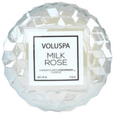 Voluspa Coconut Wax Macaron Candle | Milk Rose | $14