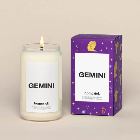 Homesick Natural Soy Candle | Gemini | $14.99