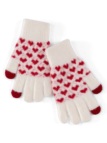 Shiraleah Chicago Valentina Touchscreen Gloves | Ivory | $12.99
