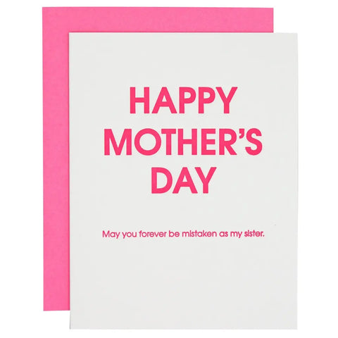 Chez Gagne' Letterpress Greeting Card | Mother's Day | $6