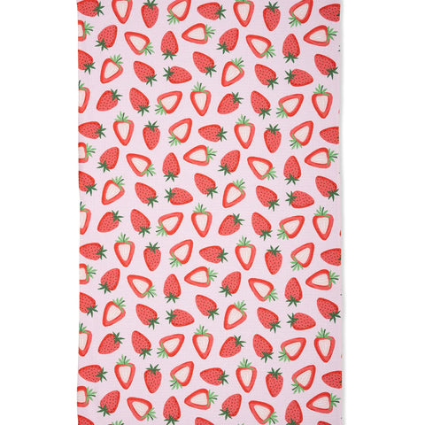 Geometry Tea Towel | Sweet Strawberry | $20
