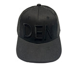Mile High Crew | DEN Low Trucker | Monochromatic Black | $28