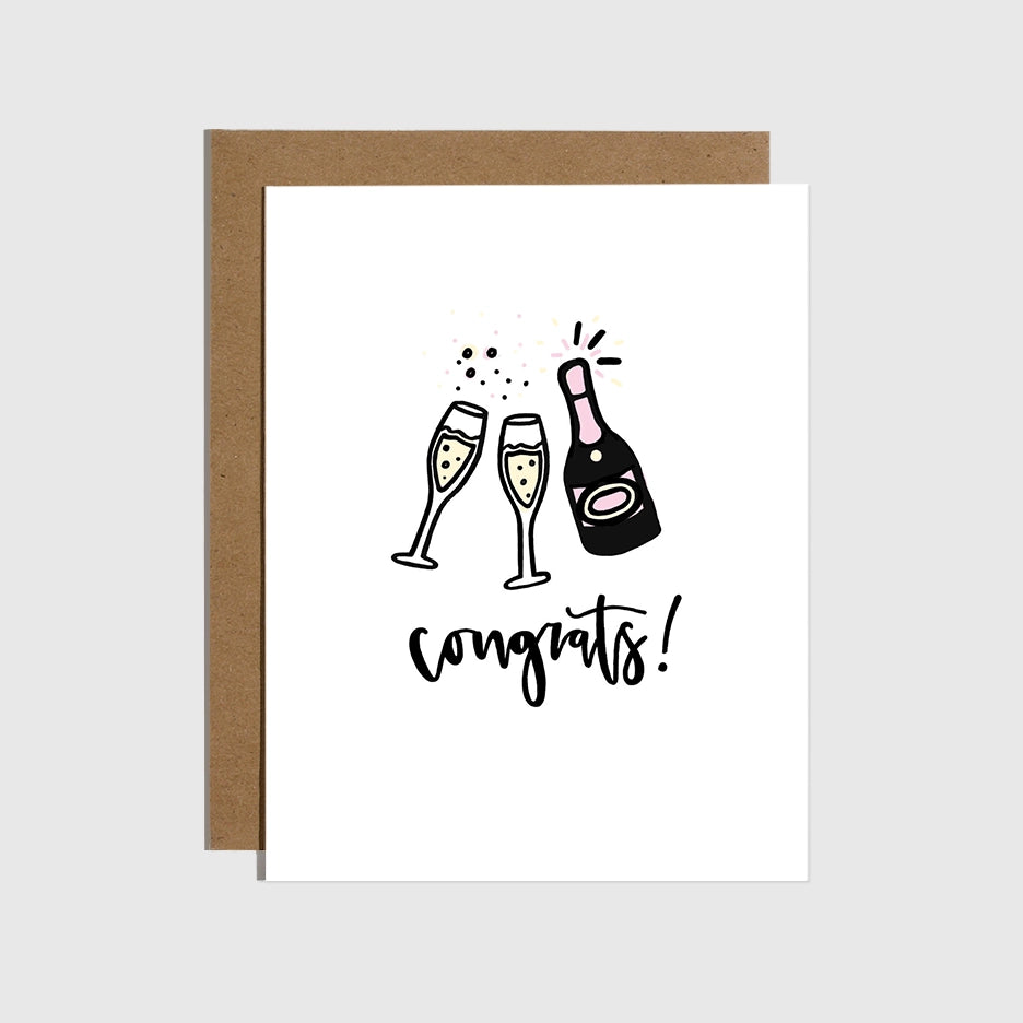 Brittany Paige Greeting Card | Congrats | $6