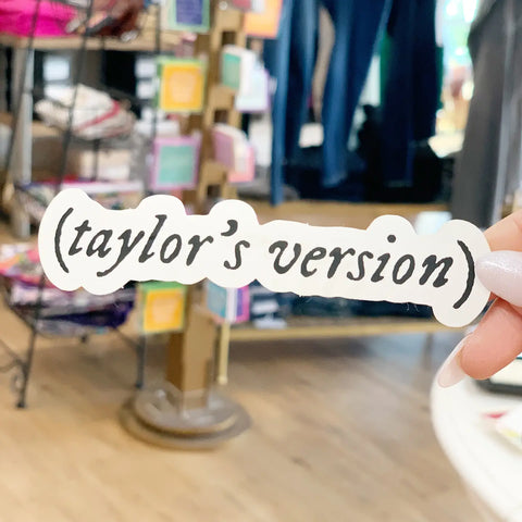 Taylor Swift April 19th Merch | Taylor's Sticker | $5
