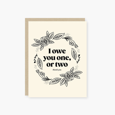 2021 Co. Greeting Card | Thank You | $6