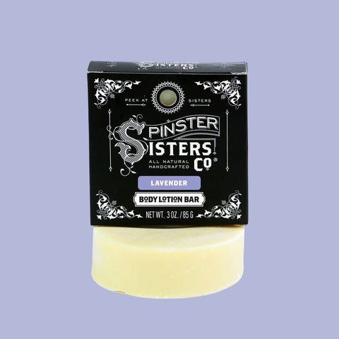 Spinsters Sisters Co. Moisturizing Cocoa & Shea Butter Body Bar | Lavender | $14