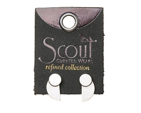 Silver Eclipse Stud | $24