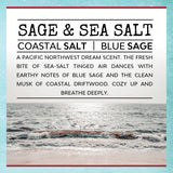 MWC Organic Soy Candle | I'm A Motherf'n Pisces In Scent: Sage & Sea Salt | $24