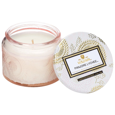 Voluspa Coconut Wax Petite Jar Candle | Panjore Lychee | $16