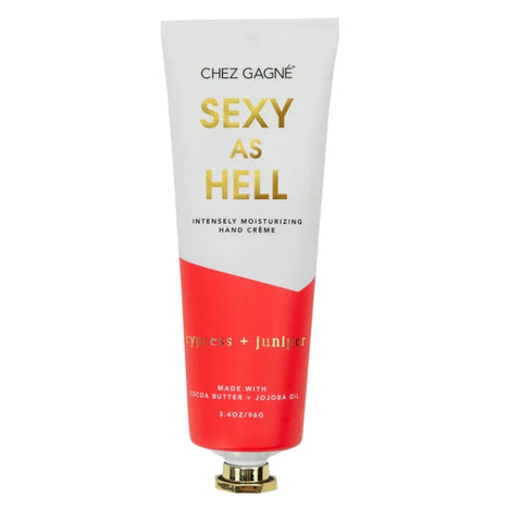 Chez Gagne' Intensely Moisturizing Hand Creme | Sexy As Hell-Cypress +Juniper | $20