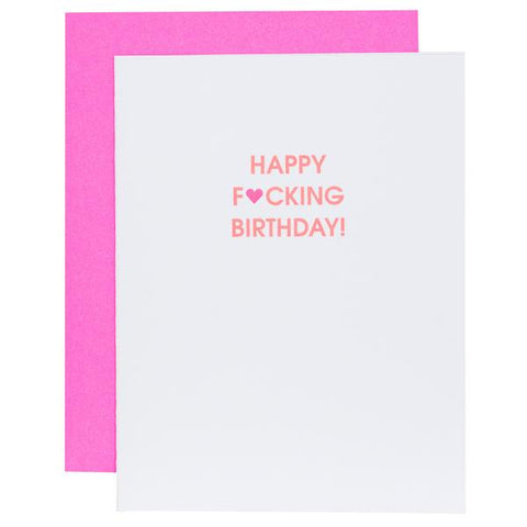 Chez Gagne' Letterpress Greeting Card | Birthday | $6