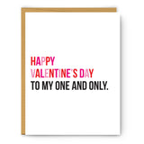 Foot-Notes Studio Greeting Card | The Valentine Collection | $5
