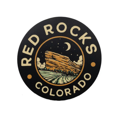 YoColorado UV/Outdoor Sticker | Red Rocks | $4.50