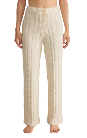 Z Supply Paige Cable Knit Pant | Sea Salt | $78