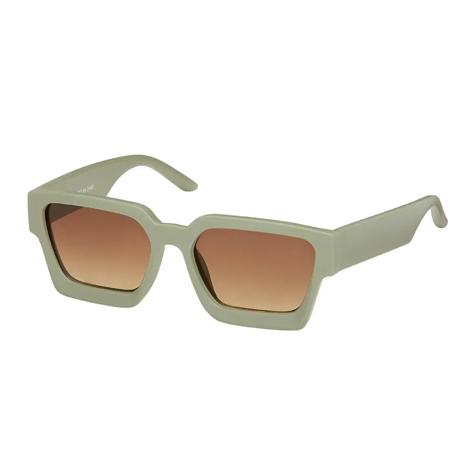 Blue Gem Heritage Collection Square Bevel Pistachio Sunnies