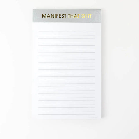 Chez Gagne' Notepad | Manifest That Shit | $14