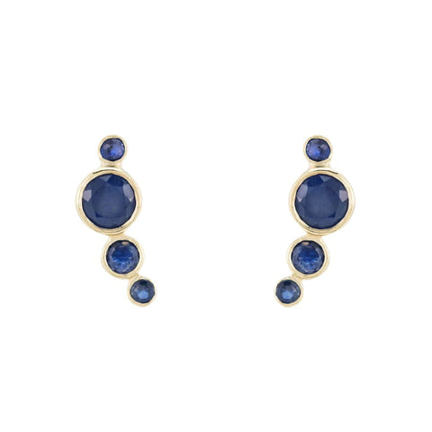 Ashley Schenkein Sapphire Crawlers | 18k Gold Vermeil | $92