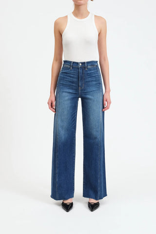 Daze Denim Far Out Wide Leg | Waterfall | $118