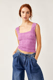 Free People Love Letter Cami | Radiant Orchid | $40