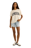 Z Supply Amour Boyfriend Tee | Sea Salt | $42