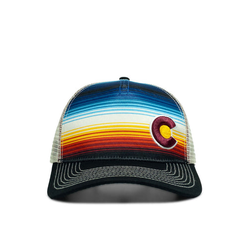 YoColorado Trucker Hat | Baja Serape | $38