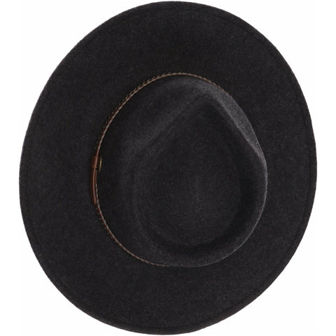 CC Hats Wool Felt Brim Hat with Leather Band | $49.99