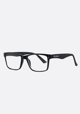 Oceanides Eyewear Browline Reader | Matte Black | $28