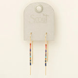 Scout Chromacolor Miyuki Threaders | Dark Multi/Gold | $20