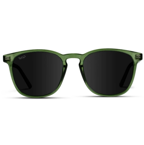 WMP Nick Polarized Sunnies | Emerald Frame/Grey Lens | $40