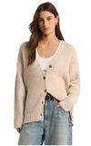 Z Supply Josie Cozy Cardi | Light Oatmeal Heather | $98