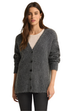 Z Supply Josie Cozy Cardi |Charcoal Heather | $98