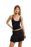 Free People Seamless V-Neck Cami | Black | $30