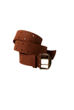 We The Free Double Cross Belt | Cognac | $62