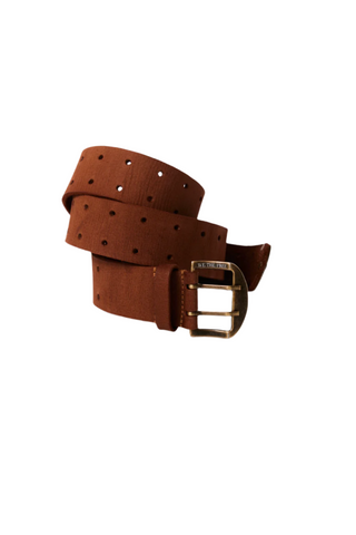 We The Free Double Cross Belt | Cognac | $62