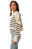 Free People Easy Street Crop Sweater | Pearl Combo | $98