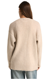 Z Supply Josie Cozy Cardi | Light Oatmeal Heather | $98