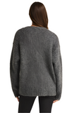 Z Supply Josie Cozy Cardi |Charcoal Heather | $98