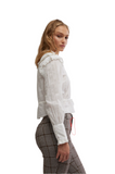 Free People Daybreak Blouse | Optic White | $128