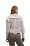 Free People Daybreak Blouse | Optic White | $128