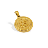 Marigold Zodiac Pendant | Gold | $16