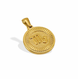 Marigold Zodiac Pendant | Gold | $16