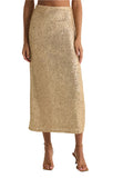 Z Supply Saturn Sequin Skirt | Champagne| $90